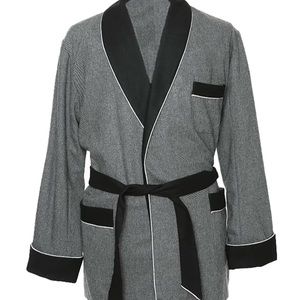 Men’s Wool Smoking Jacket L
